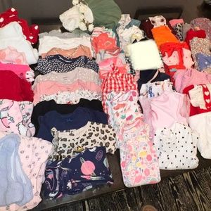 Baby girl 12 Months clothing bundle